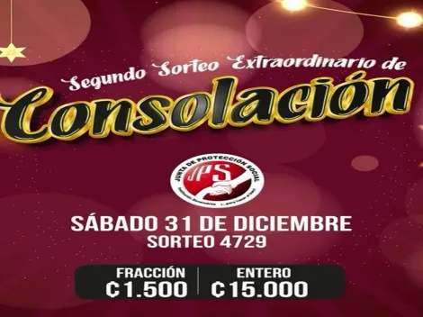 ◉ Segundo Sorteo Extraordinario de Consolación de Costa Rica: sorteo, resultados y números ganadores del sábado 31 de diciembre | Lotería Costa Rica Premio Mayor ¢900 millones