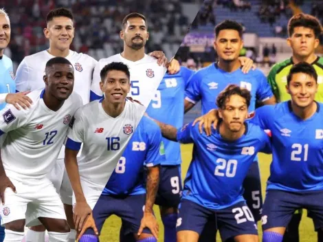 Costa Rica y El Salvador dentro de las mejores selecciones de Latinoamérica