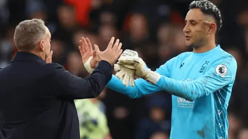 Steve Cooper se deshizo en elogios para Keylor Navas.