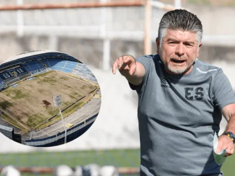 Mauricio Cienfuegos: "Yo amo el Estadio Cuscatlán, pero hoy no sirve para jugar"