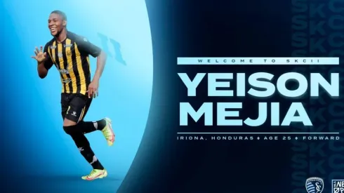 Sporting Kansas City envía a Yeison Mejía a la filial de tercera división
