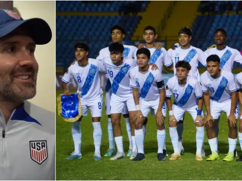 DT de Estados Unidos, el tico Gonzalo Segares, llenó de elogios a Guatemala Sub-17