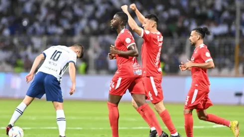 Óscar Duarte hizo su primer anotación con Al-Wehda.