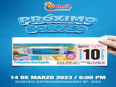 ◉ Lotería Nica, martes 14 de marzo: sorteo y números ganadores