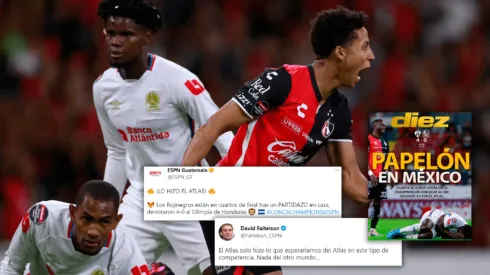 Concachampions: así reacciónó la prensa internacional tras la remontada de Atlas a Olimpia.