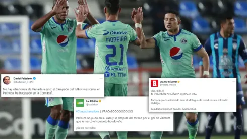 La prensa mexicana explotó luego de que Motagua eliminara a Pachuca de la Concachampions 2023.
