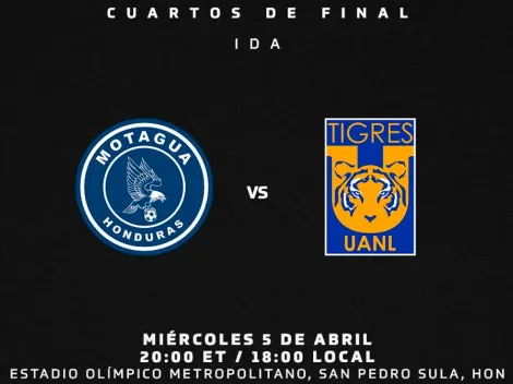 Motagua vs. Tigres UANL: el favorito de las casas de apuestas