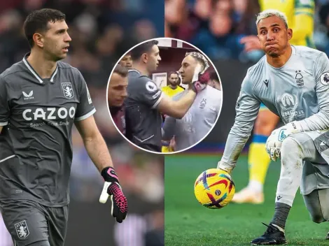 El emotivo encuentro entre Keylor Navas y Dibu Martínez (VIDEO)