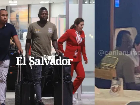 Duvier Riascos llegó a El Salvador: ¿Jugará en CD Águila?