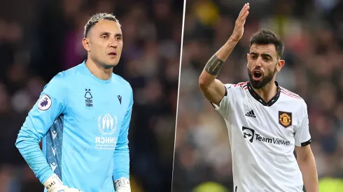 El insólito reclamo que Bruno Fernandes le hizo a Keylor Navas