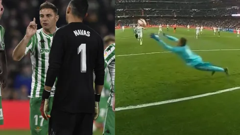 Joaquín Rodríguez y Keylor Navas en LaLiga