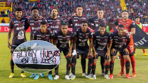 Barra de Alajuelense le dejó fuertes mensajes en el CAR al plantel (FOTOS).