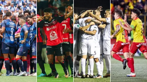 El camino de Alajuelense, Cartaginés, Sporting y Herediano para acceder a semifinales