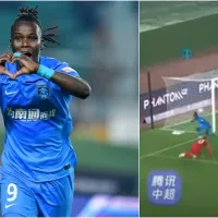 Rubilio Castillo anotó su primer gol en la Superliga de China (VIDEO)