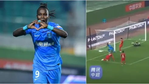 Rubilio Castillo anotó su primer gol en la Superliga de China (VIDEO)