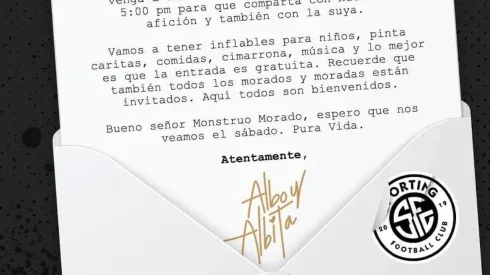 La ingeniosa invitación del Sporting al Saprissa