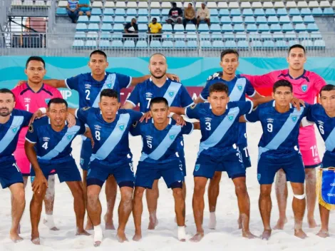 Guatemala vuelve a perder en el segundo juego del premundial de fútbol playa