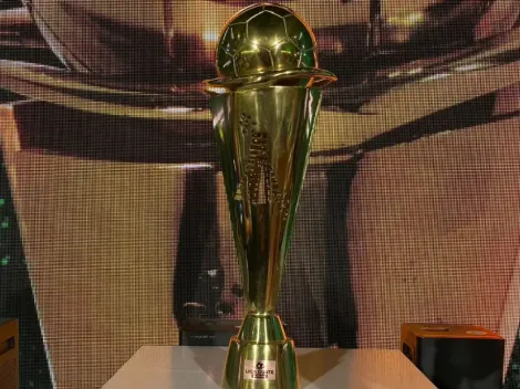 La Liga Nacional de Guatemala presentó su nuevo trofeo