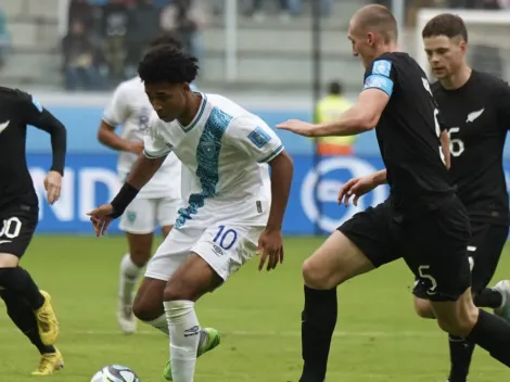 Guatemala pierde ante Nueva Zelanda en su debut