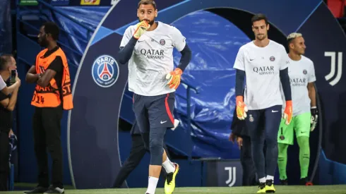 Sports<br />
Parc des princes (Paris XVIe), le 06 septembre 2022<br />
Paris Saint Germain-Juventus de Turin<br />
Ligue des champions<br />
Gianluigi Donnarumma, Sergio Rico, Keylor Navas<br />
Photo LP / Fred Dugit