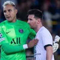 Así despidió Keylor Navas a Lionel Messi del PSG