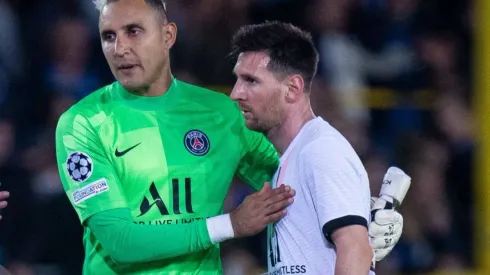 Keylor Navas despidió a Lionel Messi del PSG