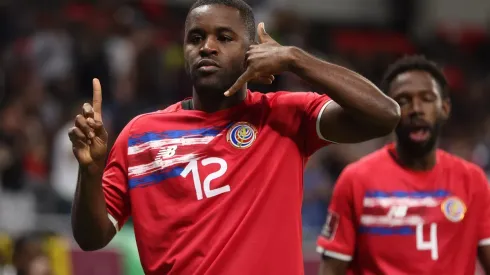 Joel Campbell con la Selección de Costa Rica