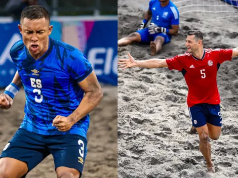 El Salvador vs. Costa Rica: cómo ver la semifinal de Fútbol Playa de San Salvador