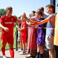 Manfred Ugalde marcó un hat trick en amistoso (Video)