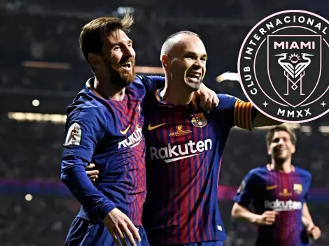 Inter Miami de Lionel Messi ficharía a Andrés Iniesta