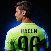 ¿Cuántos goles ha recibido Nicholas Hagen a nivel de clubes?