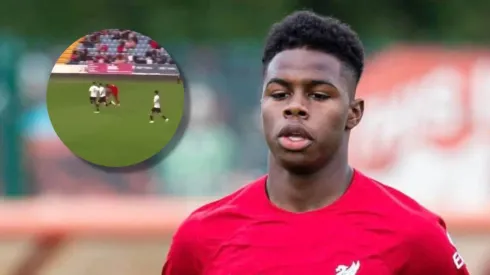 Keyrol Figueroa marcó un tremendo gol para Liverpool.