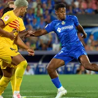 Choco Lozano debutó con Getafe en el juego ante el Barcelona