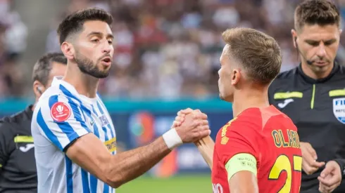 Nicolás Samayoa tuvo una notable designación en su equipo rumano.