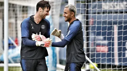 Keylor Navas y Sergio Rico en PSG