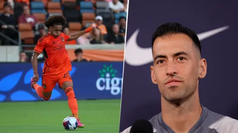 Sergio Busquets ponderó el trabajo de Carrasquilla