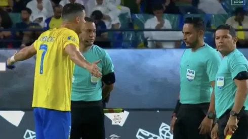 SALTARON CHISPAS: El tremendo enfado de Cristiano Ronaldo con Said Martínez (VIDEO)