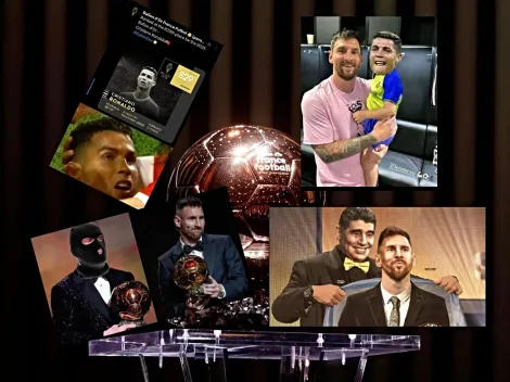 Los mejores memes que dejó la gala del Balón de Oro 2023 con Lionel Messi como protagonista