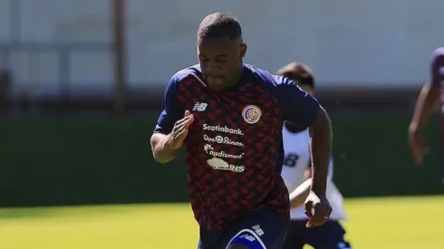 Joel Campbell con la Selección de Costa Rica