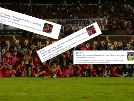 La reacción de los medios internacionales tras la victoria de Panamá ante Costa Rica en Liga de Naciones Concacaf