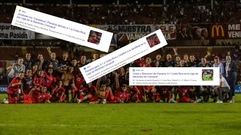 La reacción de los medios internacionales tras la victoria de Panamá ante Costa Rica en Liga de Naciones Concacaf