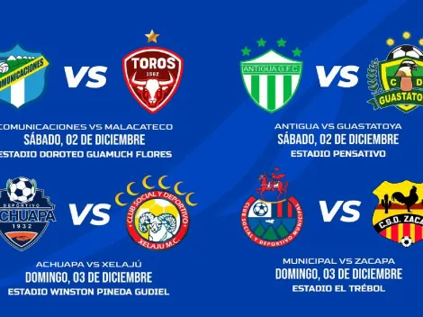Apertura 2023 de Guatemala: Cruces y fechas de los cuartos de final de la Liga Nacional