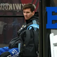 La vez que Lionel Messi vio a El Salvador desde el banco de suplentes