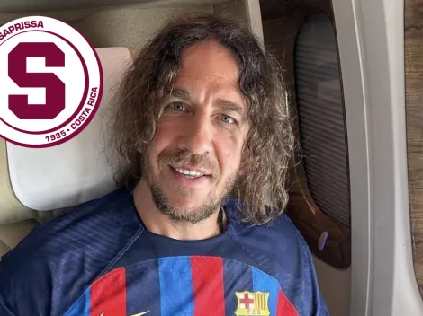 Carles Puyol fue el "amuleto" del Saprissa ante Cartaginés en el Torneo de Apertura 2023