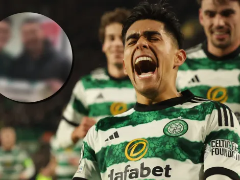 Luis Palma recibió a un histórico de la Bicolor y le obsequió su camiseta