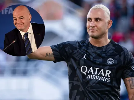 ¡Respeto! El emotivo gesto de la FIFA con Keylor Navas