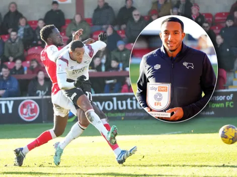 Nathaniel Méndez-Laing anotó otro gol con Derby County (VIDEO)