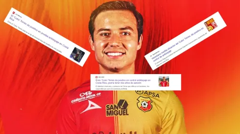 Así reaccionaron los medios en México tras el dopaje de Erick Torres en Costa Rica
