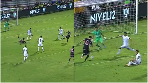Las dos espectaculares atajadas de Mario González a Lionel Messi en El Salvador vs Inter Miami