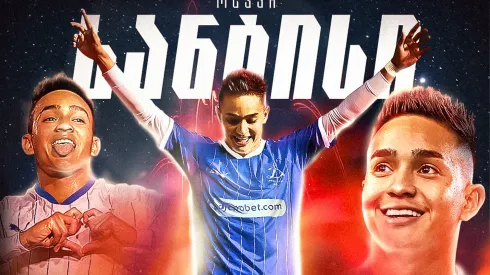 Dinamo Tbilisi dio a conocer de manera oficial la llegada de Oscar Santis